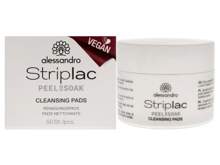 Alessandro Striplac Peel or Soak Cleansing Pads by Alessandro for Women 50 Pc Pads For Cheap