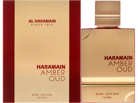 Al Haramain Amber Oud - Ruby Edition by Al Haramain for Unisex - 3.4 oz EDP Spray Sale