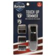 Barbasol Touch Up Trimmer by Barbasol for Men - 4 Pc Trimmer, 3Pc Guide Combs (3mm, 6mm, 10mm), Battery Powered For Sale