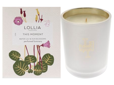 Lollia This Moment Perfumed Luminary Candle by Lollia for Unisex - 11 oz Candle Sale