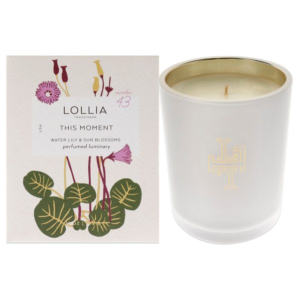 Lollia This Moment Perfumed Luminary Candle by Lollia for Unisex - 11 oz Candle Sale