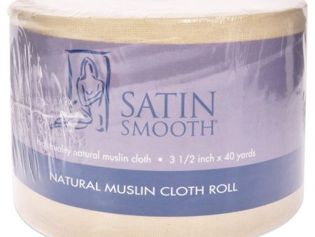 Satin Smooth Natural Muslin Cloth Roll by Satin Smooth for Women - 1 Pc Roll Online Sale