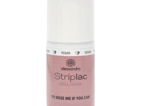 Alessandro Striplac Peel or Soak - 111 Rose Me If You Can by Alessandro for Women - 0.27 oz Nail Polish For Discount