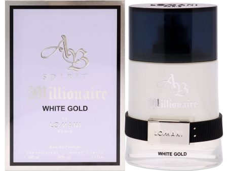 Lomani Spirit Millionaire White Gold by Lomani for Men - 3.3 oz EDP Spray Fashion