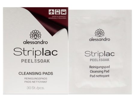 Alessandro Striplac Peel or Soak Cleansing Pads by Alessandro for Women 30 Pc Pads Online Hot Sale