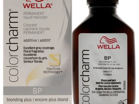 Wella Color Charm Permanent Liquid Hair Color - BP Blonding Plus by Wella for Unisex - 1.42 oz Hair Color Fashion