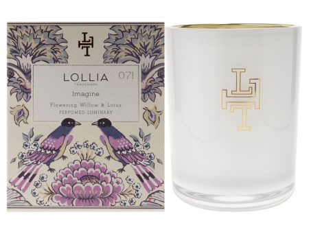 Lollia Imagine Perfumed Luminary Candle by Lollia for Unisex - 11 oz Candle Fashion