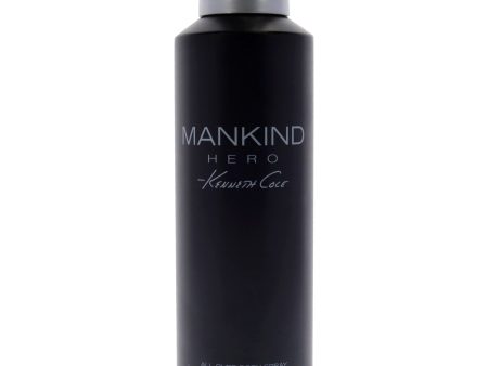 Kenneth Cole Mankind Hero by Kenneth Cole for Men - 6 oz Body Spray on Sale