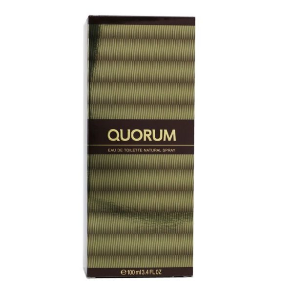 Puig Quorum Eau De Toilette Spray 100ml 3.3oz on Sale