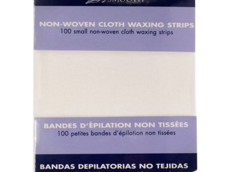 Satin Smooth Small Non-Woven Cloth Waxing Strips by Satin Smooth for Women - 100 Pc Strips Fashion