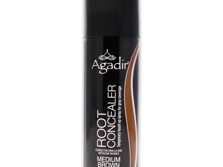 Agadir Argan Oil Root Concealer Temporary Touch Up Spray - Medium Brown by Agadir for Unisex - 2 oz Hair Color Cheap