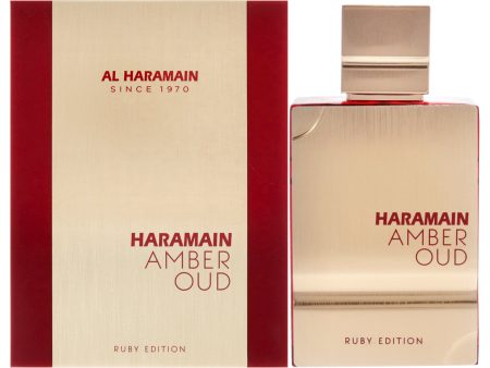 Al Haramain Amber Oud - Ruby Edition by Al Haramain for Unisex - 2 oz EDP Spray Fashion