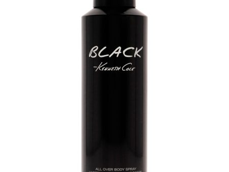 Kenneth Cole Kenneth Cole Black by Kenneth Cole for Men - 6 oz Body Spray For Sale