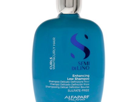 Alfaparf Milano Semi Di Lino Curls Enhancing Low Shampoo by Alfaparf Milano for Unisex - 8.45 oz Shampoo Discount