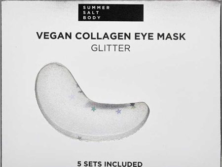 Summer Salt Body Vegan Collagen Eye Mask Sets Glitter 5pk Online Hot Sale