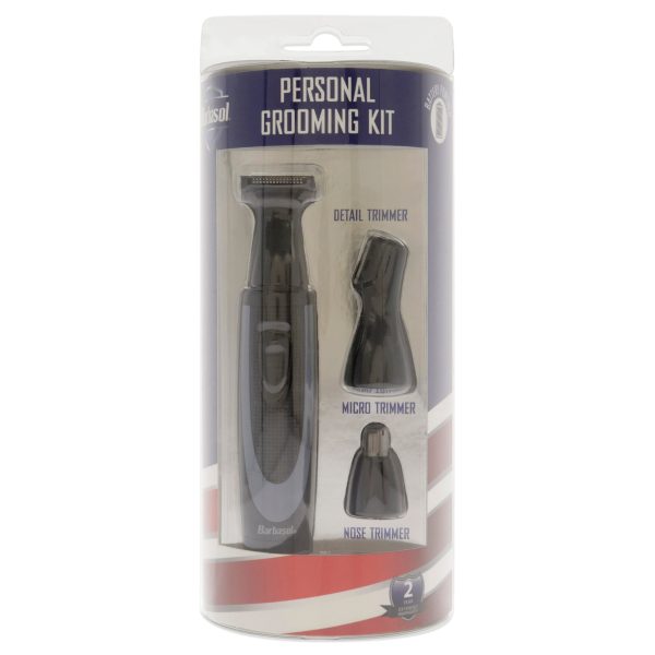 Barbasol Personal Groomer Set by Barbasol for Men - 3 Pc Foil Attachment, Ear and Nose Trimmer Hot on Sale