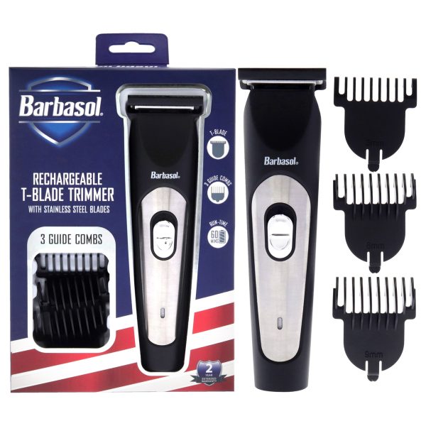 Barbasol T-blade Trimmer by Barbasol for Men - 4 Pc Trimmer Tblade, 3 Guides Online