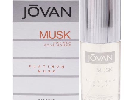 Jovan Jovan Platinum Musk by Jovan for Men - 3 oz EDC Spray Supply