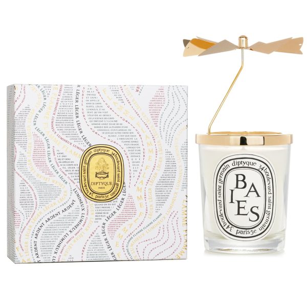 Diptyque Scented Candle Set: Carousel set with Berries Candle 190g  2pcs Fashion