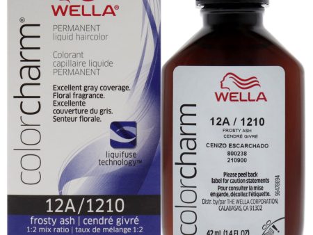 Wella Color Charm Permanent Liquid Hair Color - 12A Frosty Ash by Wella for Unisex - 1.42 oz Hair Color Online now