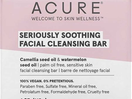 Acure Seriously Soothing Facial Cleansing Bar 113g Online Sale