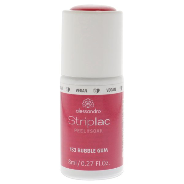 Alessandro Striplac Peel or Soak - 133 Bubble Gum by Alessandro for Women 0.27 oz Nail Polish For Sale